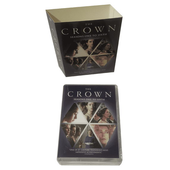 The Crown Complete Series Seasons 1-6 (DVD)