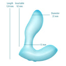 5” Silicone Vibrator – Blue