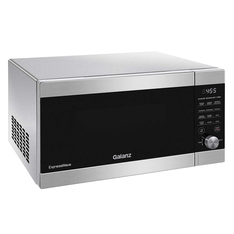 Galanz 1.3 cu.ft. GEWWD13S5SV11 Microwave Oven with Inverter and Sensor
