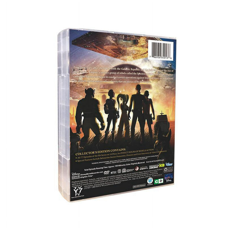 Star Wars Rebels Complete Series Seasons 1-4 (DVD)