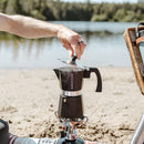 Grosche Milano 6-cup Espresso Maker with Frother (BLACK)