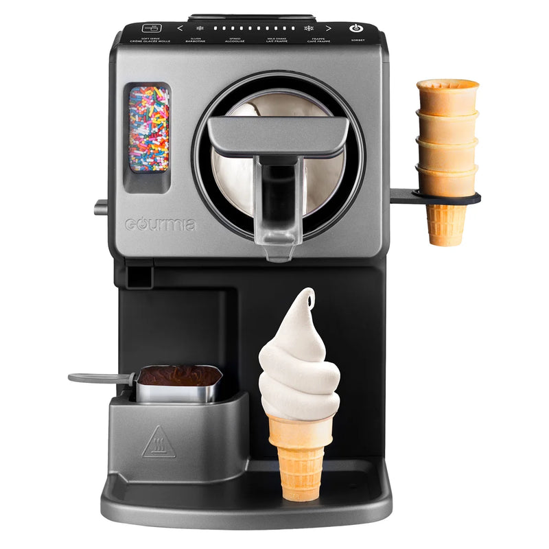Gourmia 2 L (2.11 qt.) Automatic Soft Serve Ice Cream and Frozen Drink Maker