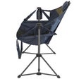 Hanging Hammock Chair with Footrest – Foldable Camping & Garden Seat