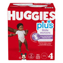 Little Movers Plus Diapers, Sizes 4 (180-Pack)