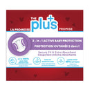 Little Movers Plus Diapers, Sizes 4 (180-Pack)
