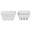 over&back Stoneware Basket Set, 3-pieces
