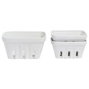 over&back Stoneware Basket Set, 3-pieces