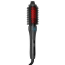 Infrared Thermal Hair Brush, Heated Ceramic Styling Brush with Ionic Technology, Digital Display, 4 Heat Settings, Curling & Volumizing Brush