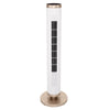 Seville Classics UltraSlimLine 96.01 cm (37.8 in.) Oscillating Tower Fan with Remote and LED Base Light