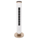 Seville Classics UltraSlimLine 96.01 cm (37.8 in.) Oscillating Tower Fan with Remote and LED Base Light