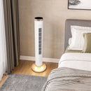 Seville Classics UltraSlimLine 96.01 cm (37.8 in.) Oscillating Tower Fan with Remote and LED Base Light