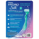 Schick Hydro Silk Ultra Sensitive Razor + 11 Cartridges