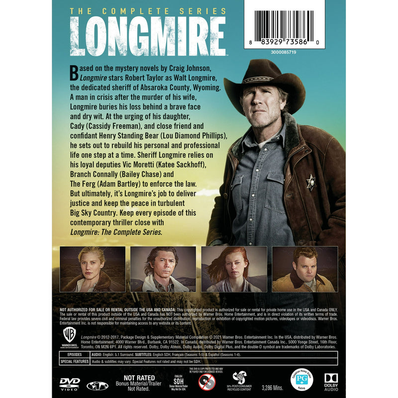 Longmire: The Complete Series (DVD)