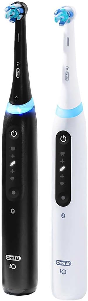 Oral-B iO 5 Brilliant Clean Electric Toothbrush, 2 Pack