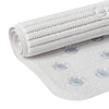 Cushioned Anti-Slip Shower Mat with Suction Cups, Thick Non-Slip Bathtub Mat, Machine Washable Quick-Dry Safety Bathroom Mat
