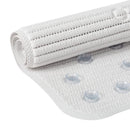 Cushioned Anti-Slip Shower Mat with Suction Cups, Thick Non-Slip Bathtub Mat, Machine Washable Quick-Dry Safety Bathroom Mat