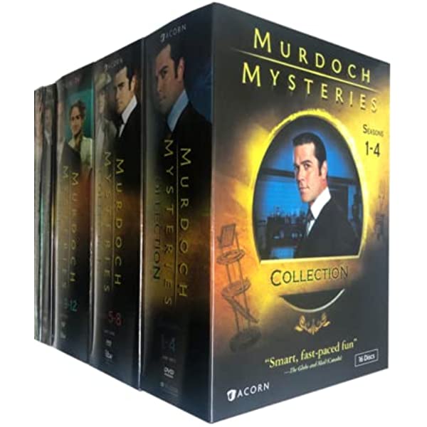 Murdoch Mysteries Collection Seasons 1-4 [DVD]-English only