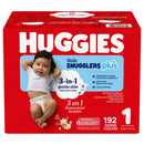 Huggies Little Snugglers Plus Diapers, Sizes 1 - 2