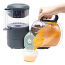 Babymoov Duo Meal Lite Baby Food Maker: Steam, Blend, Defrost, and Reheat With 6 Storage Containers