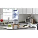 Ceramic Countertop Water Dispenser, Non-Electric Tabletop Water Cooler for 3 & 5 Gallon Bottles, Room Temperature Water, Portable Design
