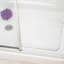 Cushioned Anti-Slip Shower Mat with Suction Cups, Thick Non-Slip Bathtub Mat, Machine Washable Quick-Dry Safety Bathroom Mat