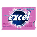 Excel Sugar-free Bubblemint Gum 12 packs of 12