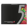 5 Flood Sour Strawberry Gum 10 × 15 sticks