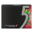 5 Flood Sour Strawberry Gum 10 × 15 sticks