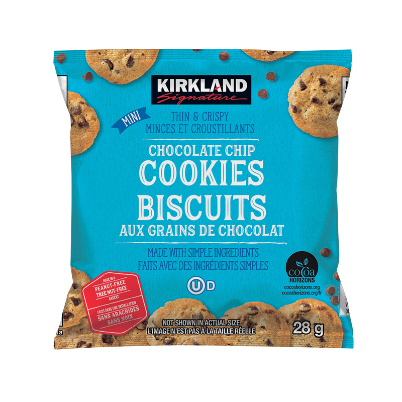 Chocolate Chip Cookies Pack – 30 Individually Wrapped Soft & Chewy Coo