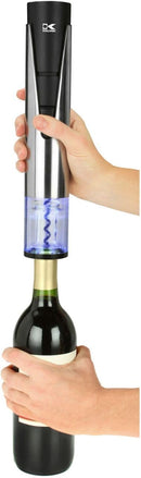 Kalorik 2-in-1 Wine Opener and Preserver, Stainless Steel