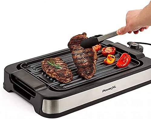 PowerXL Indoor stainless steel Grill and Griddle