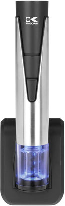Kalorik 2-in-1 Wine Opener and Preserver, Stainless Steel