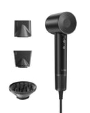Swift Special Hair Dryer, High Speed 200M Ionic Blow Dryer with 110, 000 RPM Brushless Motor for Fast Drying, Low Noise, Hairdryer with Magnetic Nozzles