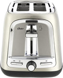 Oster 2 Slice Extra-Wide Slot Toaster, Stainless Steel