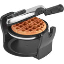 Bella - Non-Stick Rotating Belgian Waffle Maker - Stainless Steel - BPA & PFOA Free