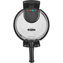 Bella - Non-Stick Rotating Belgian Waffle Maker - Stainless Steel - BPA & PFOA Free
