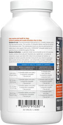 Nutramax Cosequin DS Plus MSM Chewable Tablets, (180 Count)