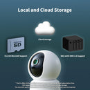 Aqara 2K Indoor Security Camera E1, Pan & Tilt, HomeKit Secure Video Indoor Camera, Two-Way Audio, Night Vision, Person Tracking, Wi-Fi 6, Plug-in Cam Supports HomeKit, Alexa and IFTTT