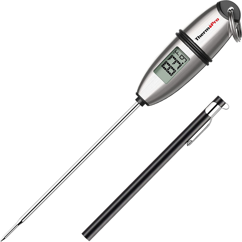 ThermoPro TP02S Instant Read Meat Thermometer Cooking for Kitchen Food Grill BBQ Steak Smoker Oil Milk Yogurt
