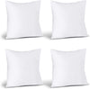 Utopia Bedding Throw Pillow Insert (Set of 4, White)