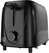 BLACK+DECKER 2-Slice Toaster with Toast Shade Selector, Removable Crumb Tray, and Auto Shut-Off
