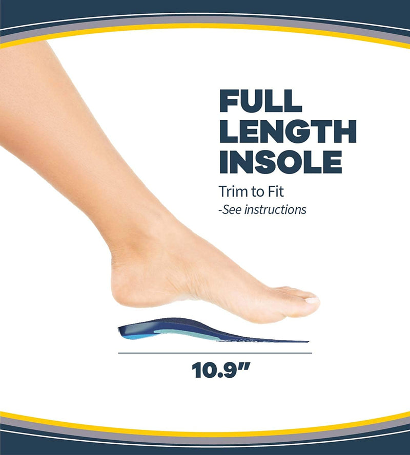 Dr. Scholl’s PLANTAR FASCIITIS Pain Relief Orthotics, Clinically Proven Relief and Prevention of Plantar Fasciitis Pain (for Women's 6-10)