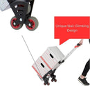 Magna Cart Stair Climbing 6-Wheel Folding Aluminum Hand Truck Dolly Cart with Tote Attachment Ideal for Moving Boxes, Groceries, Heavy Equipment
