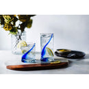 Blue Cooler Drinking Glass Set, Classic Beverage Glasses for Water, Juice, Soda & Cocktails, Everyday Kitchen Drinkware Set
