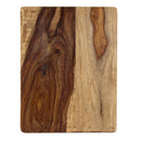 12" x 16" Sheesham Wood Cutting Board with Non-Slip Rubber Feet, Durable Rosewood Chopping & Gourmet Charcuterie Serving Board