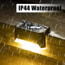 Solar Deck Lights Outdoor 16 Pack, Solar Step Lights Waterproof Led Solar lights for Outdoor Stairs, Step , Fence, Yard, Patio, and Pathway(Warm White)