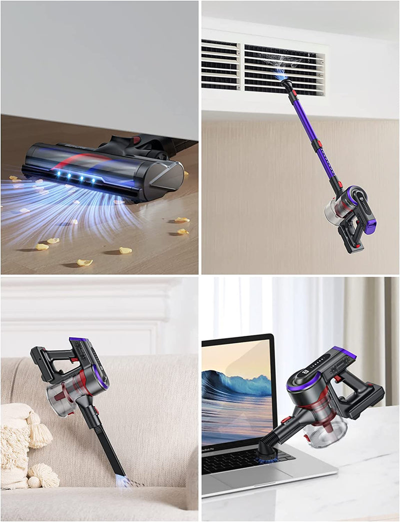 Buture Cordless Vacuum Cleaner Lightweight With Stick vacuum