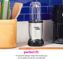 Compact Personal Blender System – 11-Piece Set, Silver