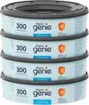 Diaper Genie Unscented Round Refill, 4-pack
