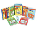 Big Nate Lincoln Peirce Series 8 Books Box Gift Set Includes Mr Popularity,Genius Mode, Here Goes Nothing,What Could Possibly go Wrong, Goes for Broke,On a Roll, Strikes Again,In a Class by Himself Paperback